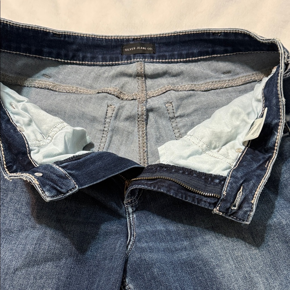 Silver Jeans Women's Dark Blue Denim